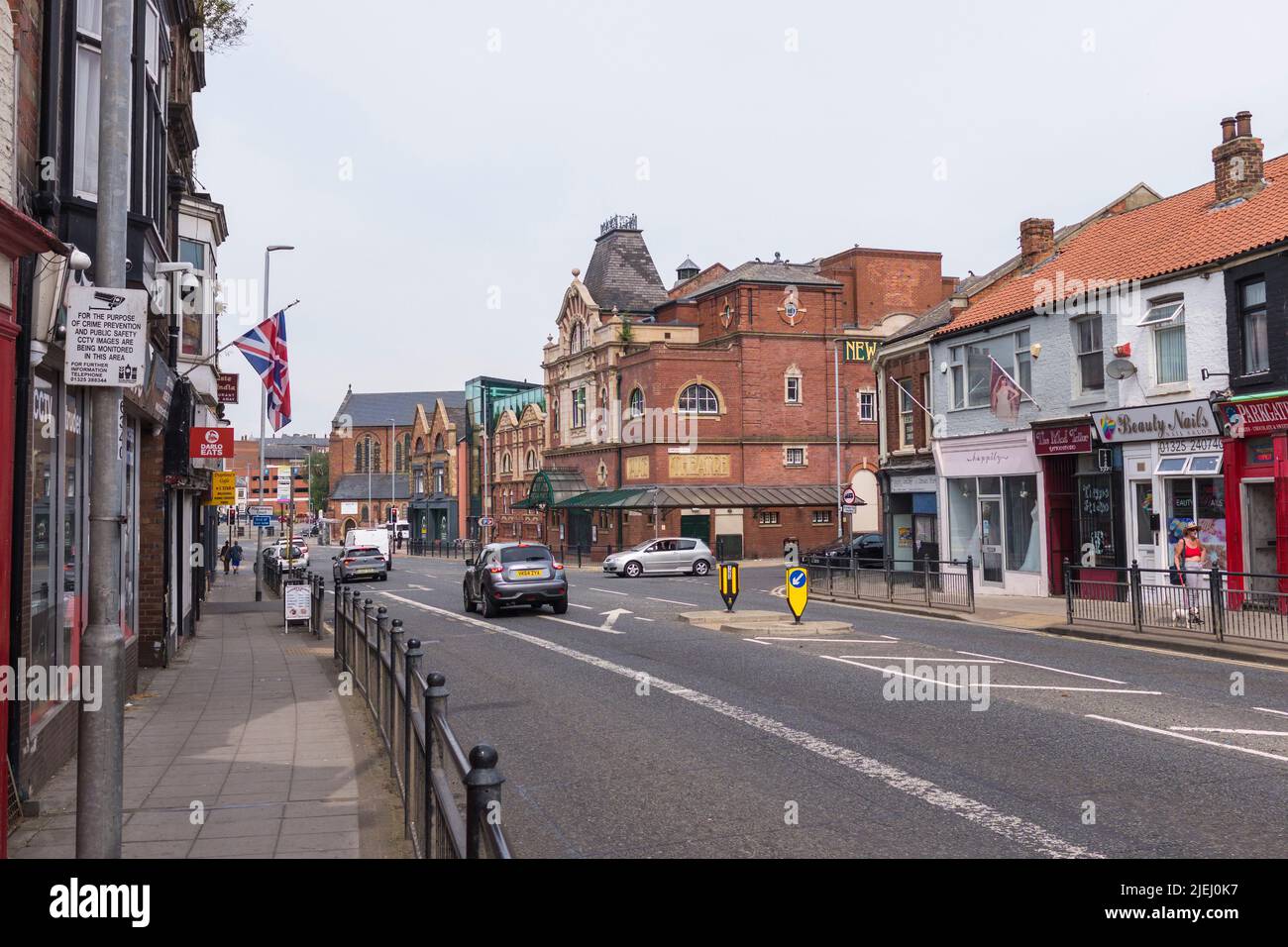 Die überarbeitete Darlington Hippodrom in Darlington, England, Großbritannien Stockfoto