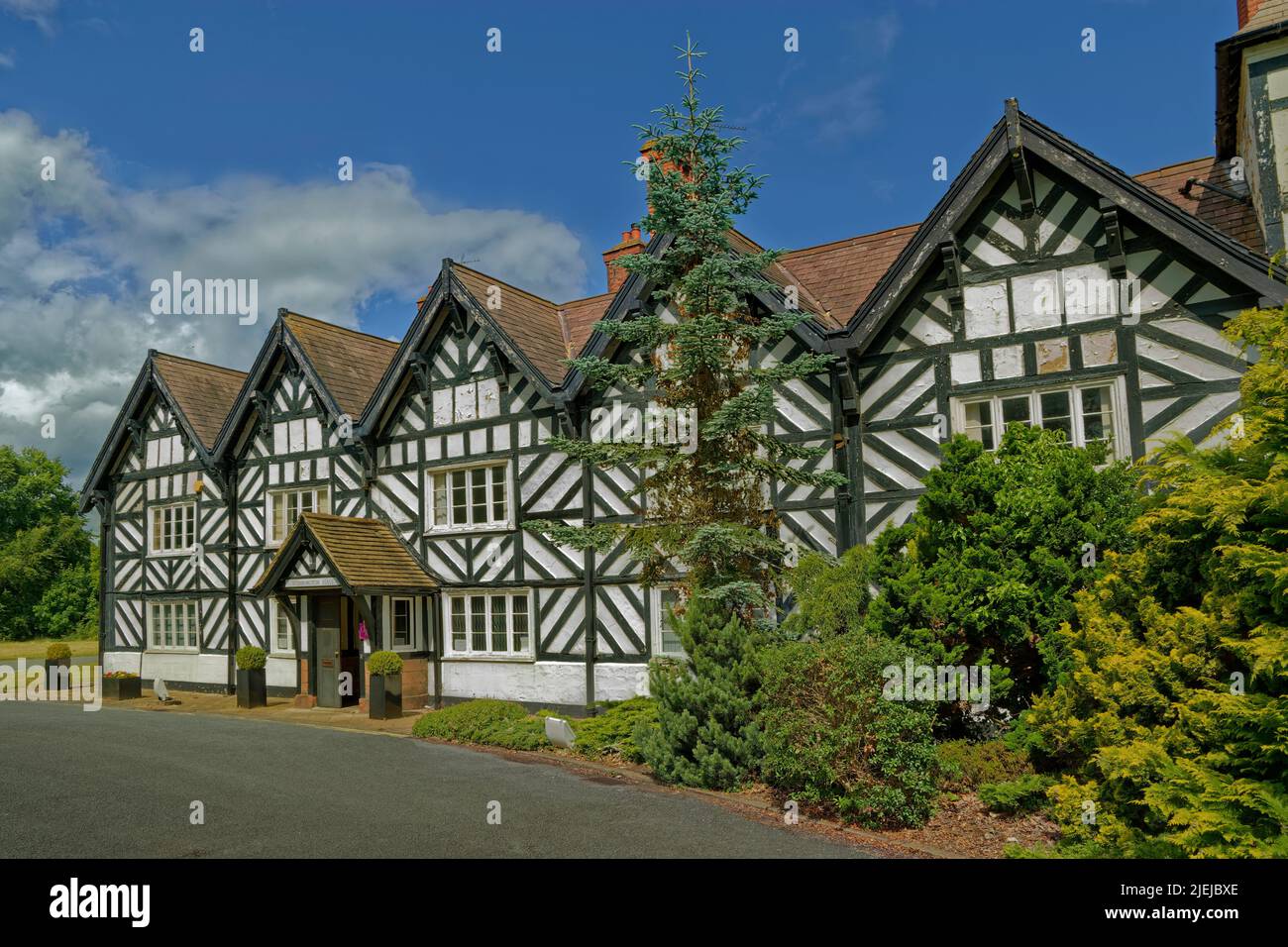 Winnington Hall, in der Nähe von Northwich. Das gemeinsame Chemiegeschäft der Familien Brunner und Mond wurde Imperial Chemical Industries plc. Stockfoto