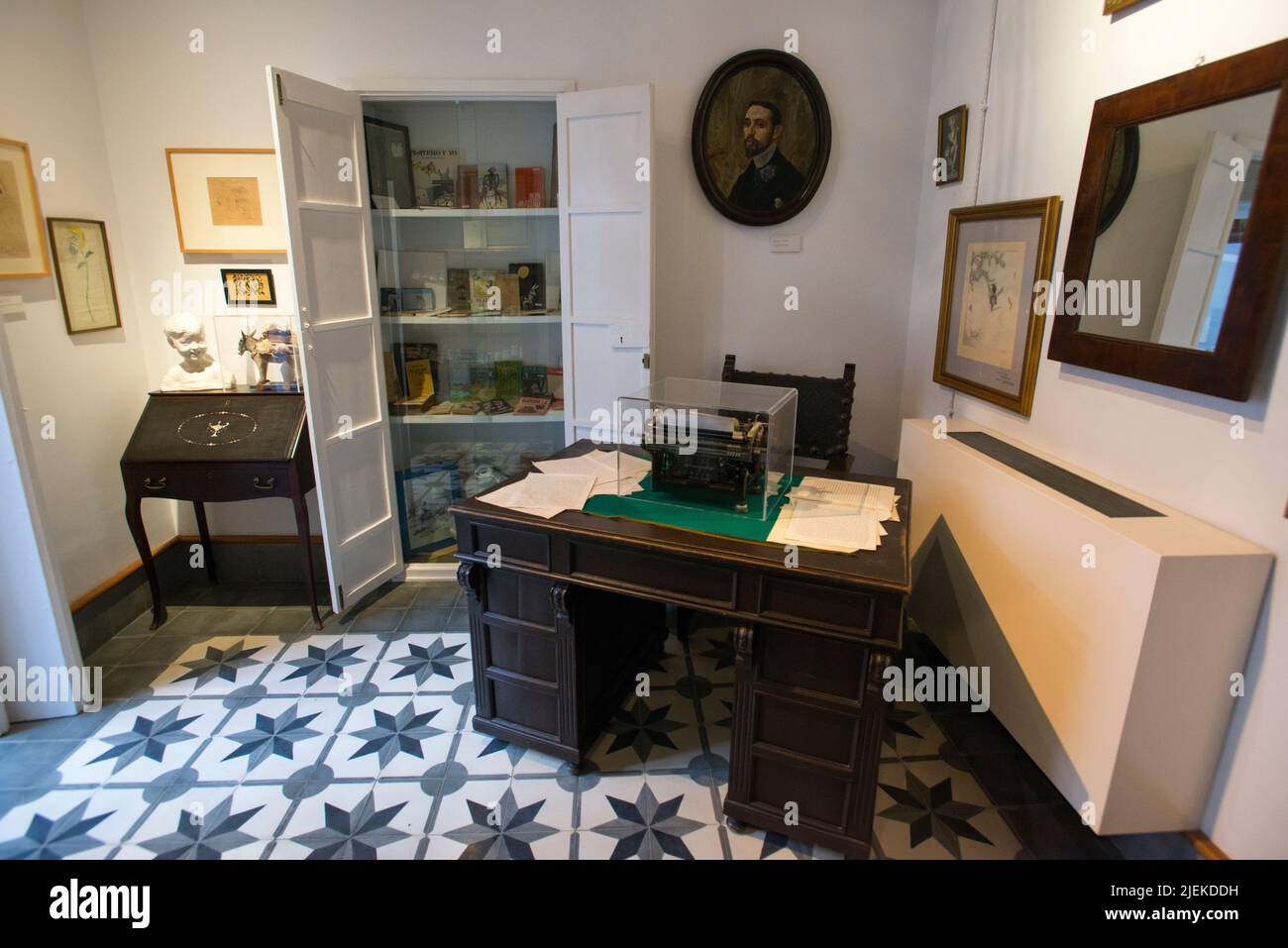 Zenobia und Juan Ramón Jiménez House Museum, Moguer Stockfoto