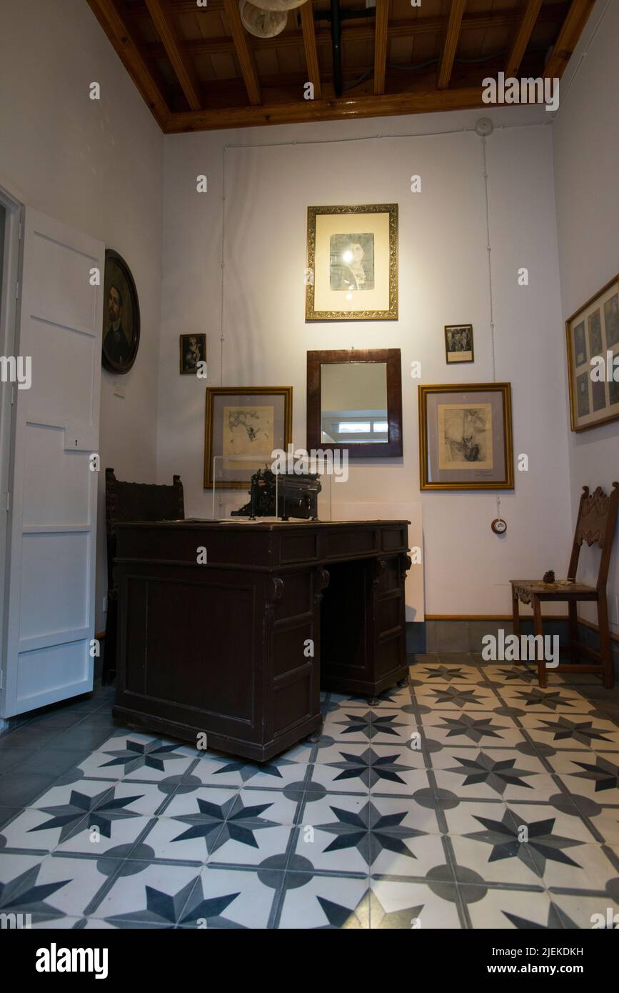 Zenobia und Juan Ramón Jiménez House Museum, Moguer Stockfoto