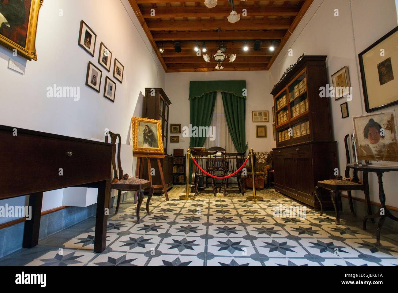 Zenobia und Juan Ramón Jiménez House Museum, Moguer Stockfoto