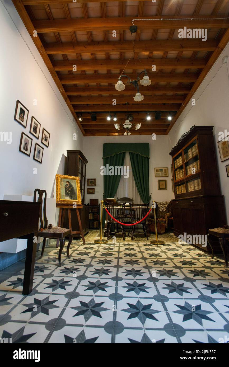 Zenobia und Juan Ramón Jiménez House Museum, Moguer Stockfoto