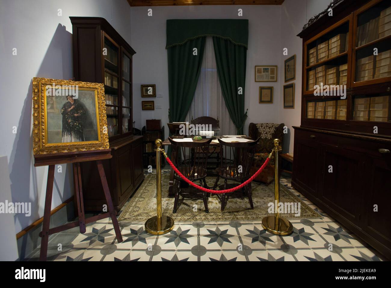 Zenobia und Juan Ramón Jiménez House Museum, Moguer Stockfoto
