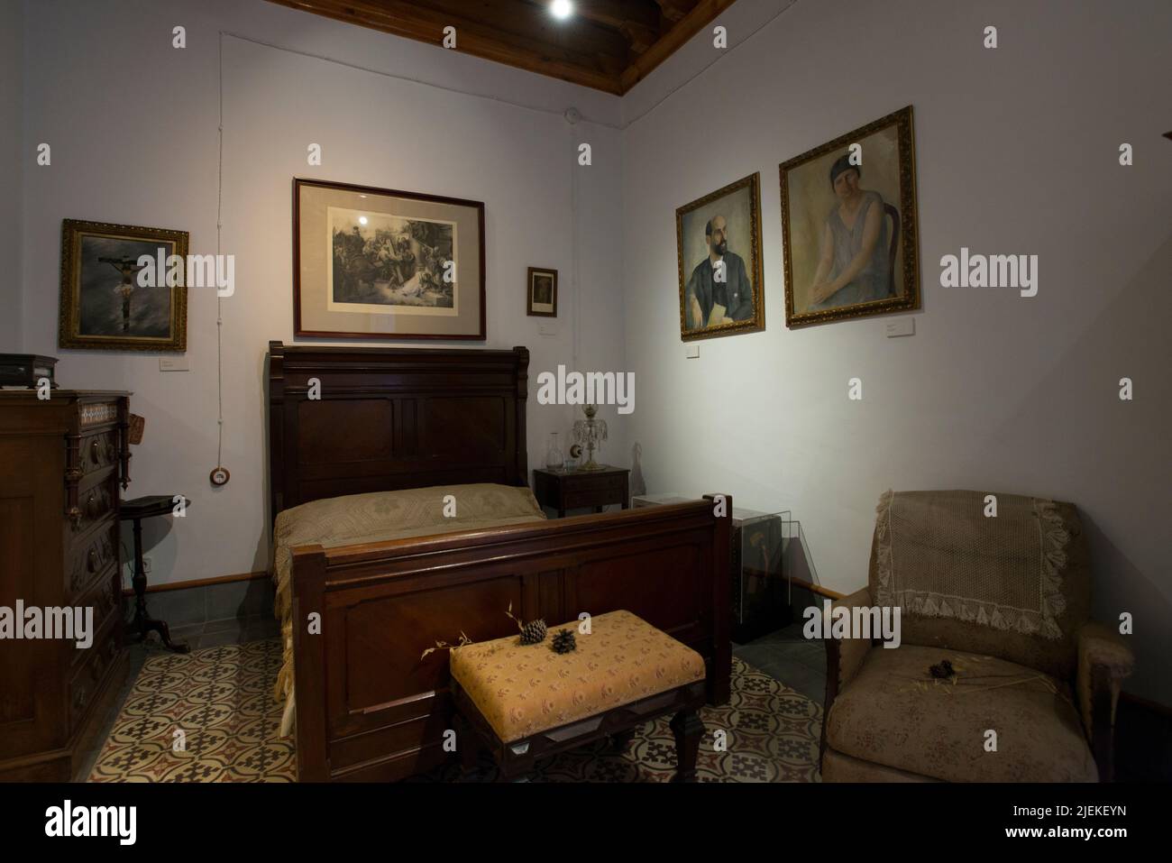 Zenobia und Juan Ramón Jiménez House Museum, Moguer Stockfoto