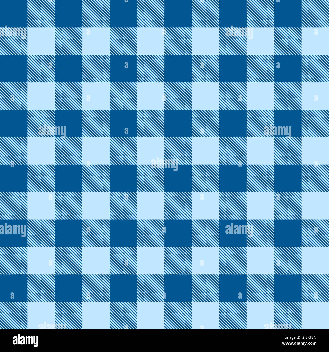Karo Stoff Textil kariert Raster Muster horizontal abstrakt Hintergrund texturierte Tapete Vektor Illustration Stock Vektor