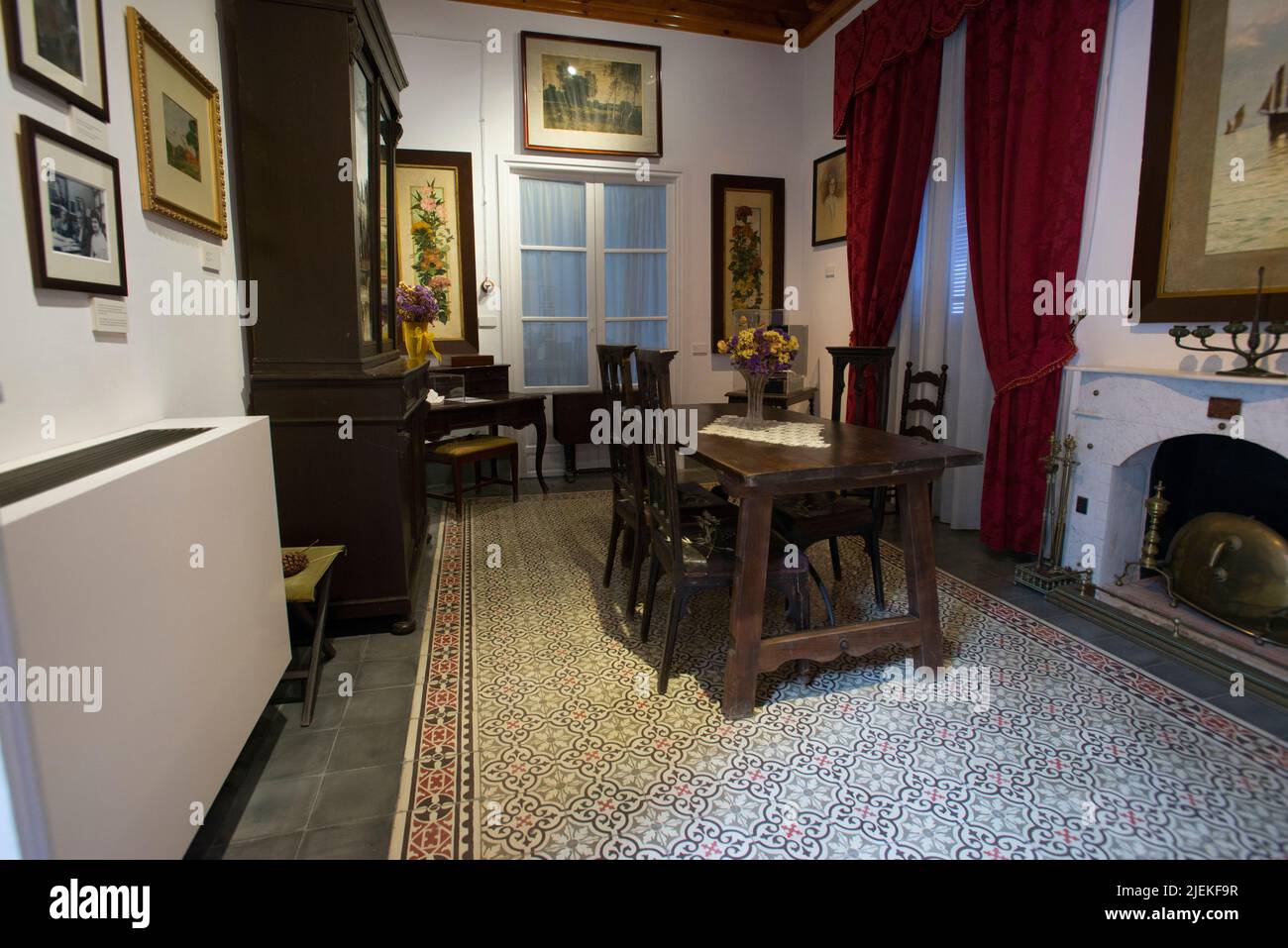 Zenobia und Juan Ramón Jiménez House Museum, Moguer Stockfoto