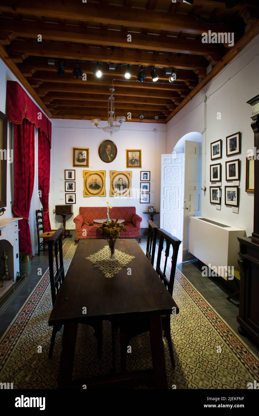 Zenobia und Juan Ramón Jiménez House Museum, Moguer Stockfoto