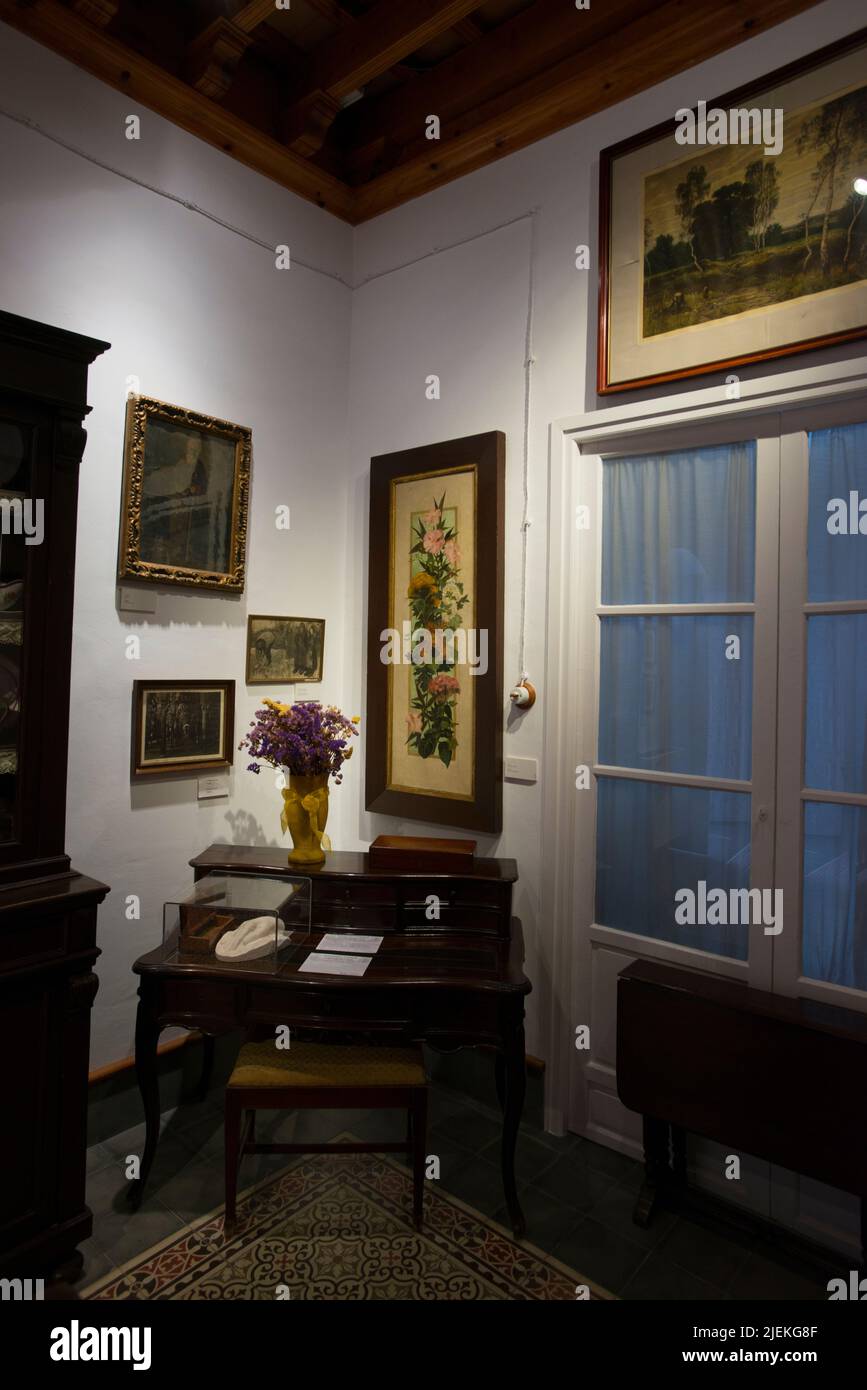 Zenobia und Juan Ramón Jiménez House Museum, Moguer Stockfoto