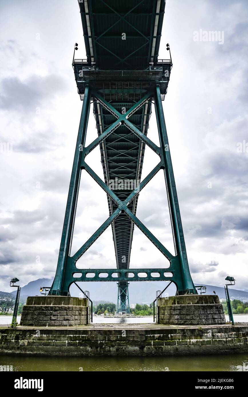 Lions Gate Bridge Stockfoto
