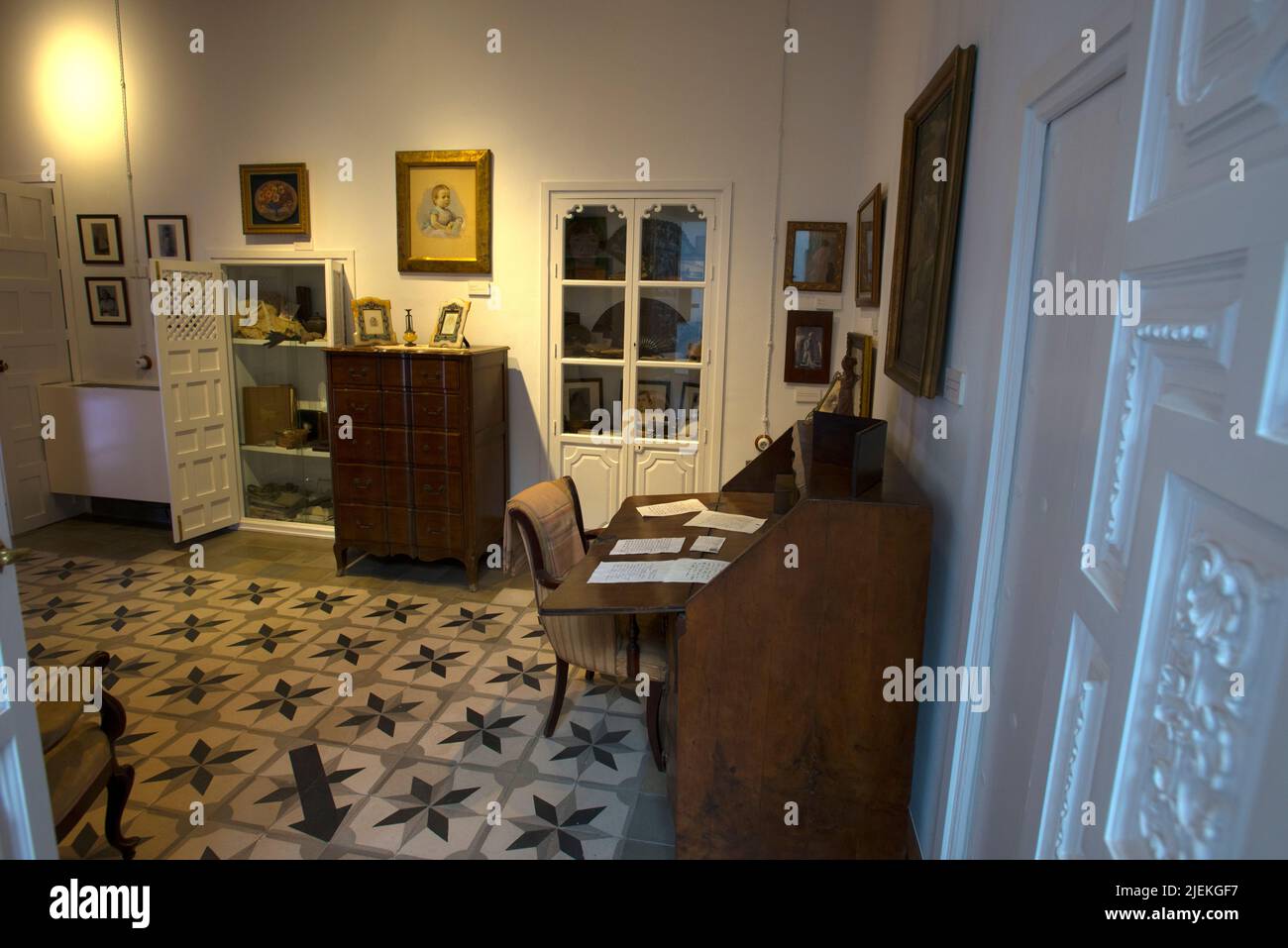 Zenobia und Juan Ramón Jiménez House Museum, Moguer Stockfoto