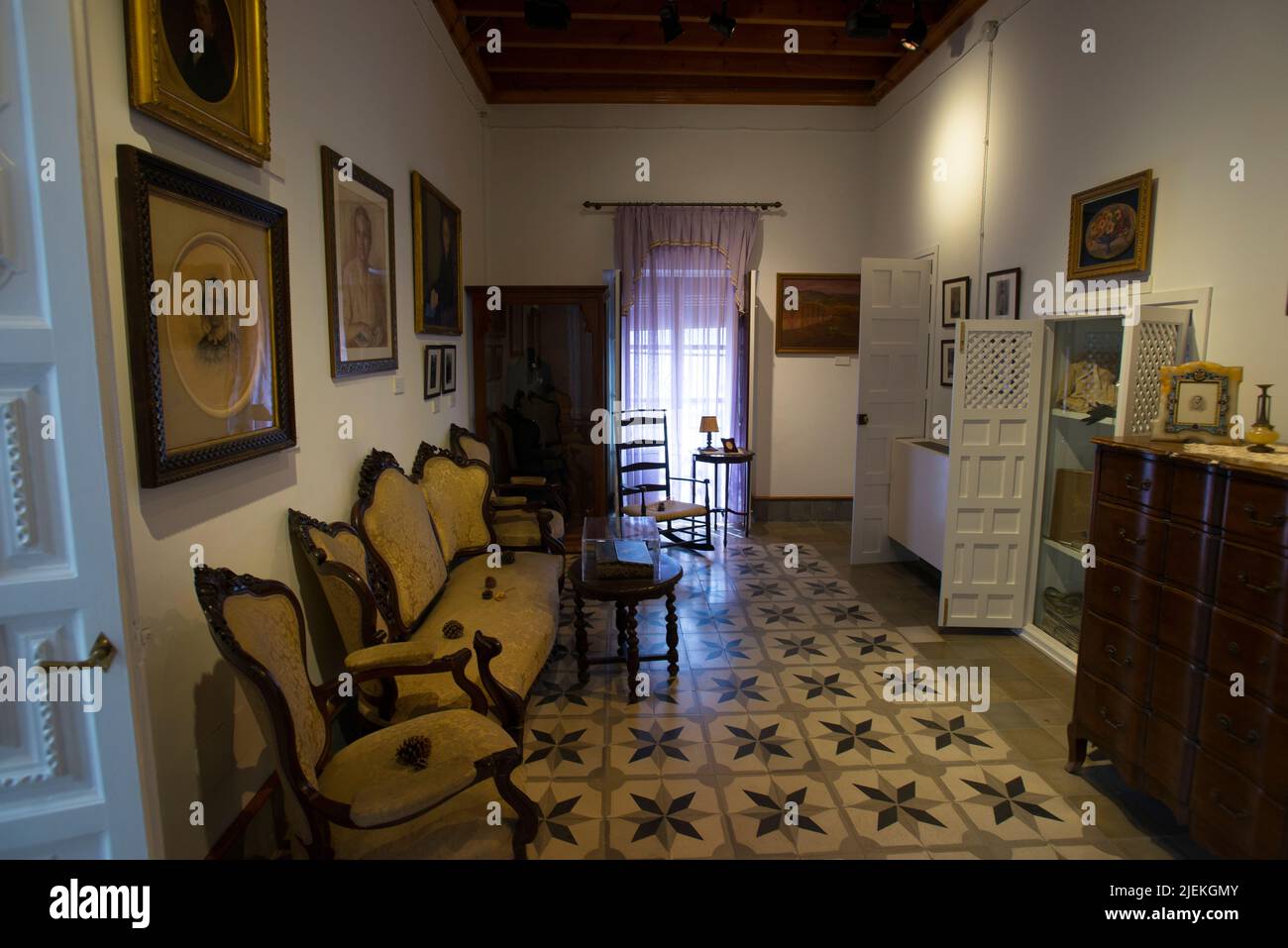 Zenobia und Juan Ramón Jiménez House Museum, Moguer Stockfoto