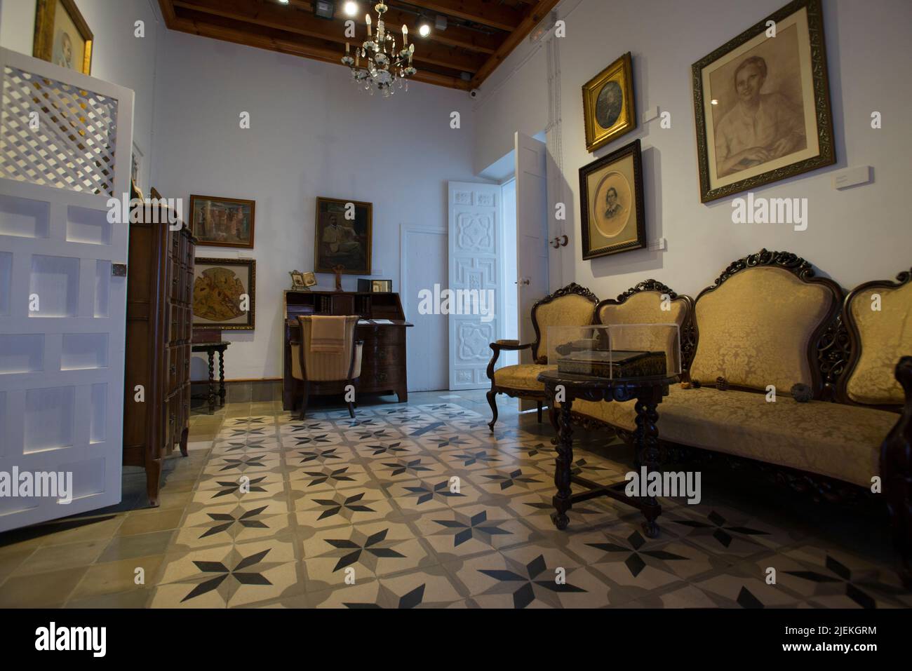 Zenobia und Juan Ramón Jiménez House Museum, Moguer Stockfoto