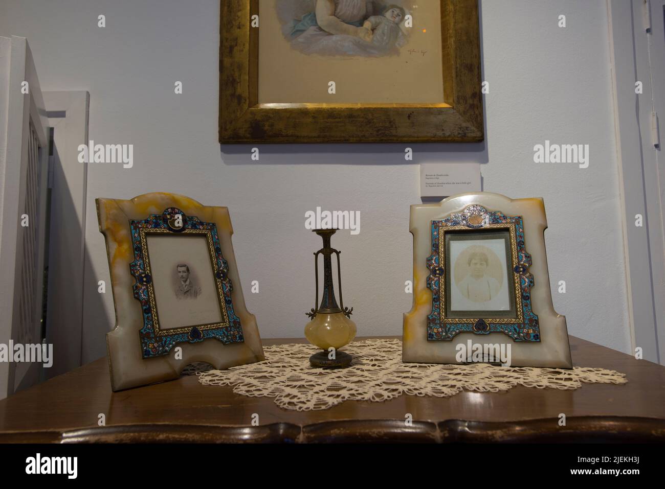 Zenobia und Juan Ramón Jiménez House Museum, Moguer Stockfoto