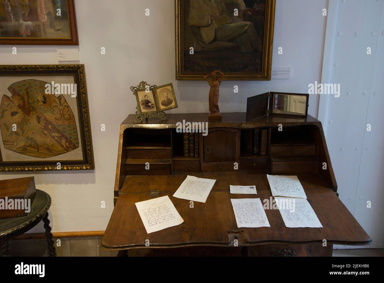 Zenobia und Juan Ramón Jiménez House Museum, Moguer Stockfoto