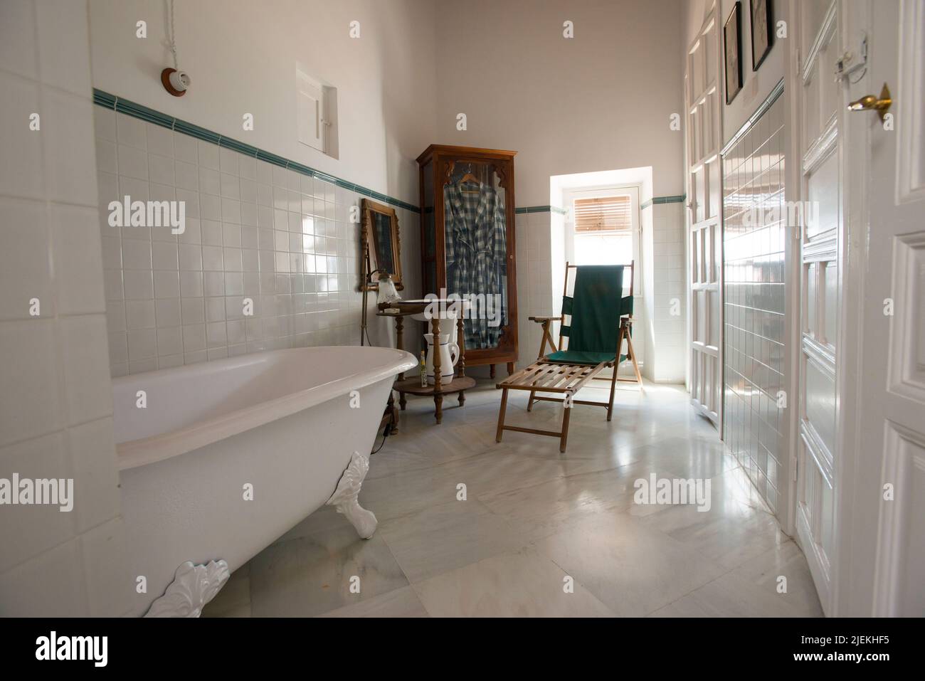 Zenobia und Juan Ramón Jiménez House Museum, Moguer Stockfoto