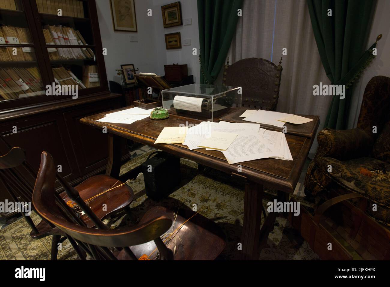 Zenobia und Juan Ramón Jiménez House Museum, Moguer Stockfoto
