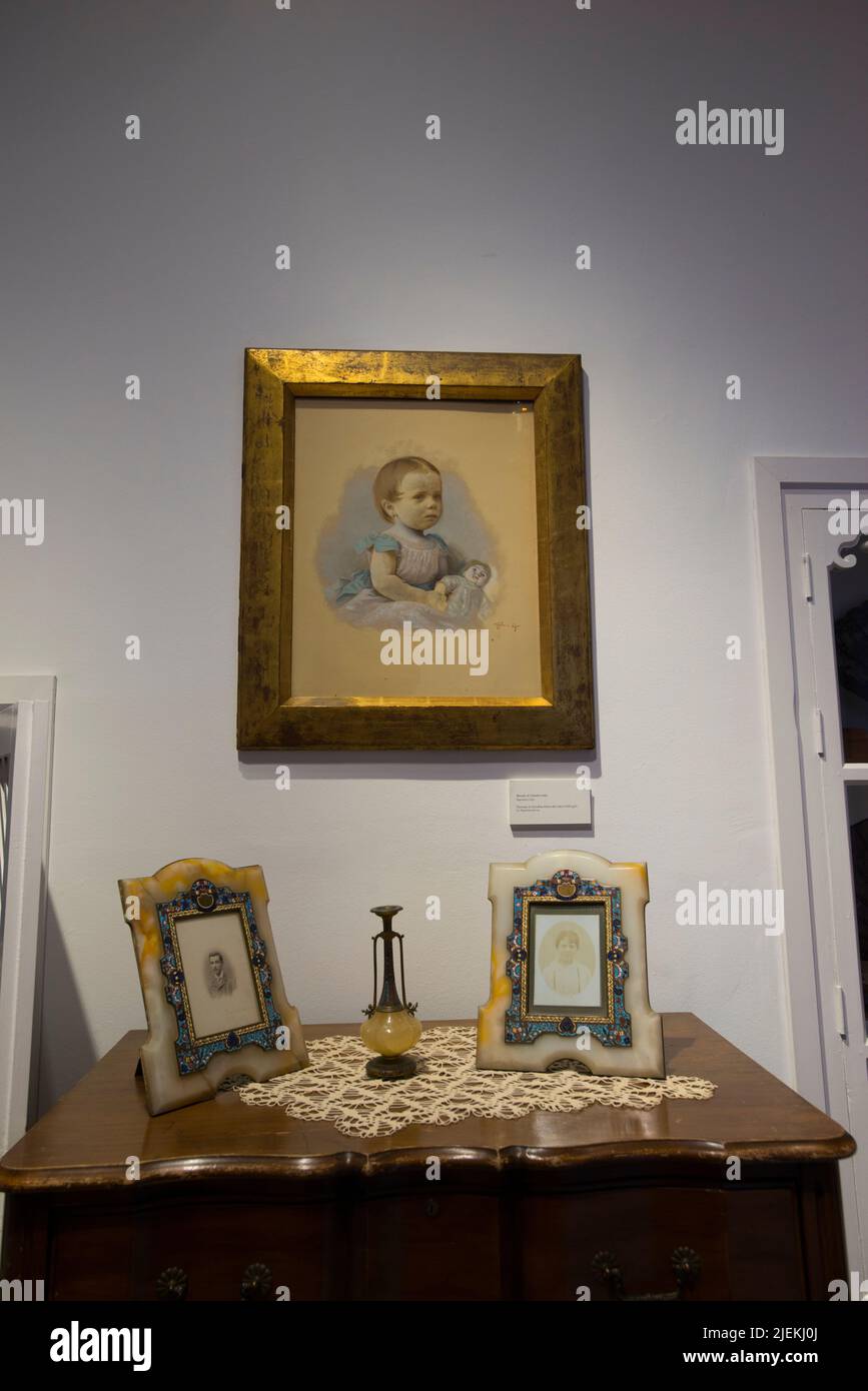 Zenobia und Juan Ramón Jiménez House Museum, Moguer Stockfoto