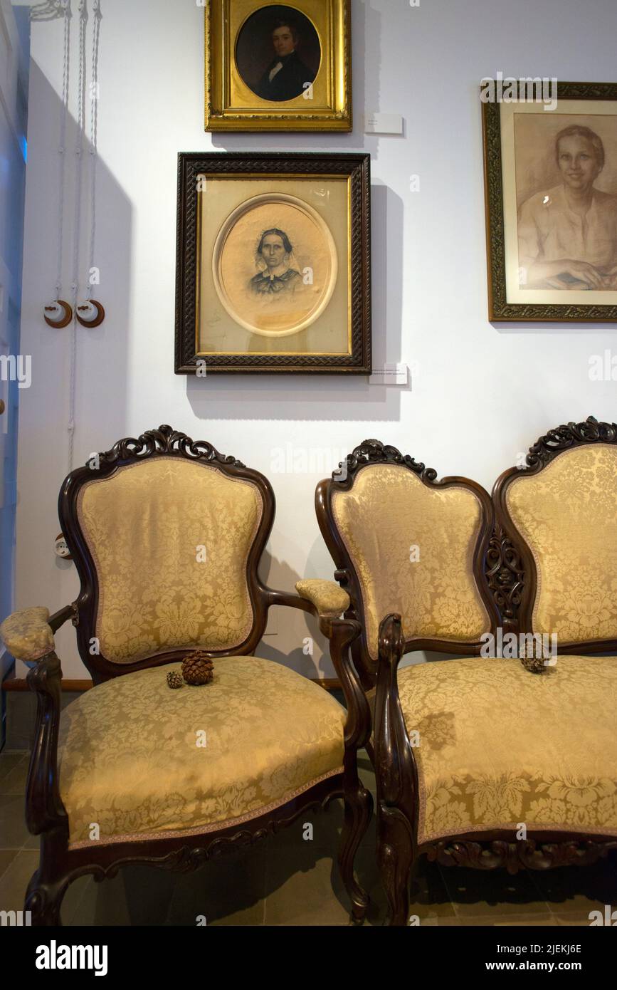 Zenobia und Juan Ramón Jiménez House Museum, Moguer Stockfoto