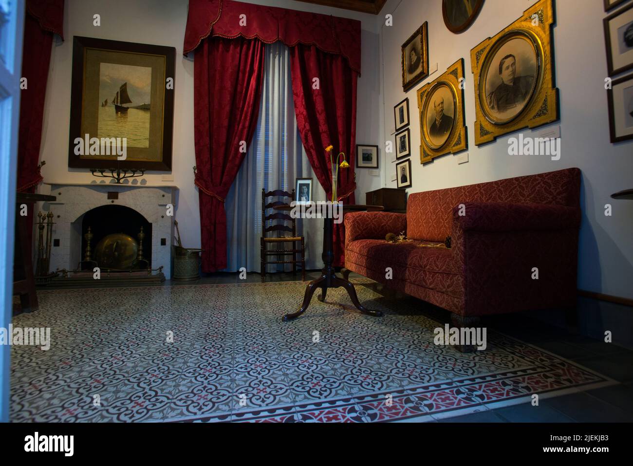 Zenobia und Juan Ramón Jiménez House Museum, Moguer Stockfoto
