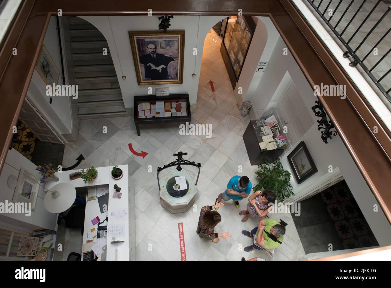 Zenobia und Juan Ramón Jiménez House Museum, Moguer Stockfoto