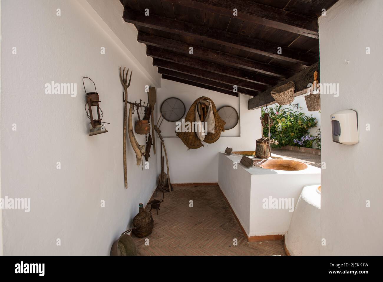 Zenobia und Juan Ramón Jiménez House Museum, Moguer Stockfoto