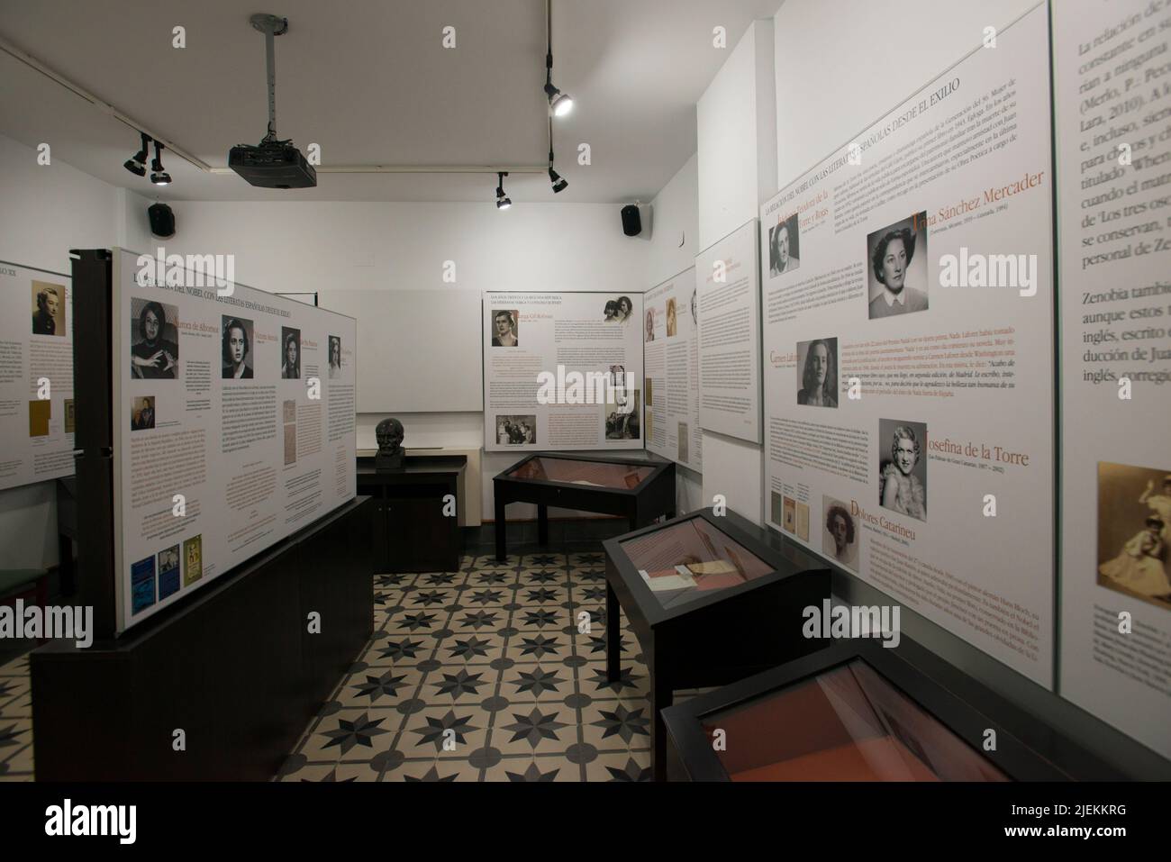 Zenobia und Juan Ramón Jiménez House Museum, Moguer Stockfoto