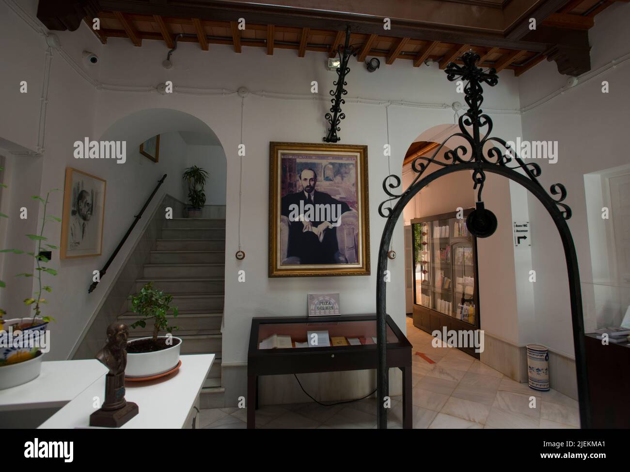 Zenobia und Juan Ramón Jiménez House Museum, Moguer Stockfoto