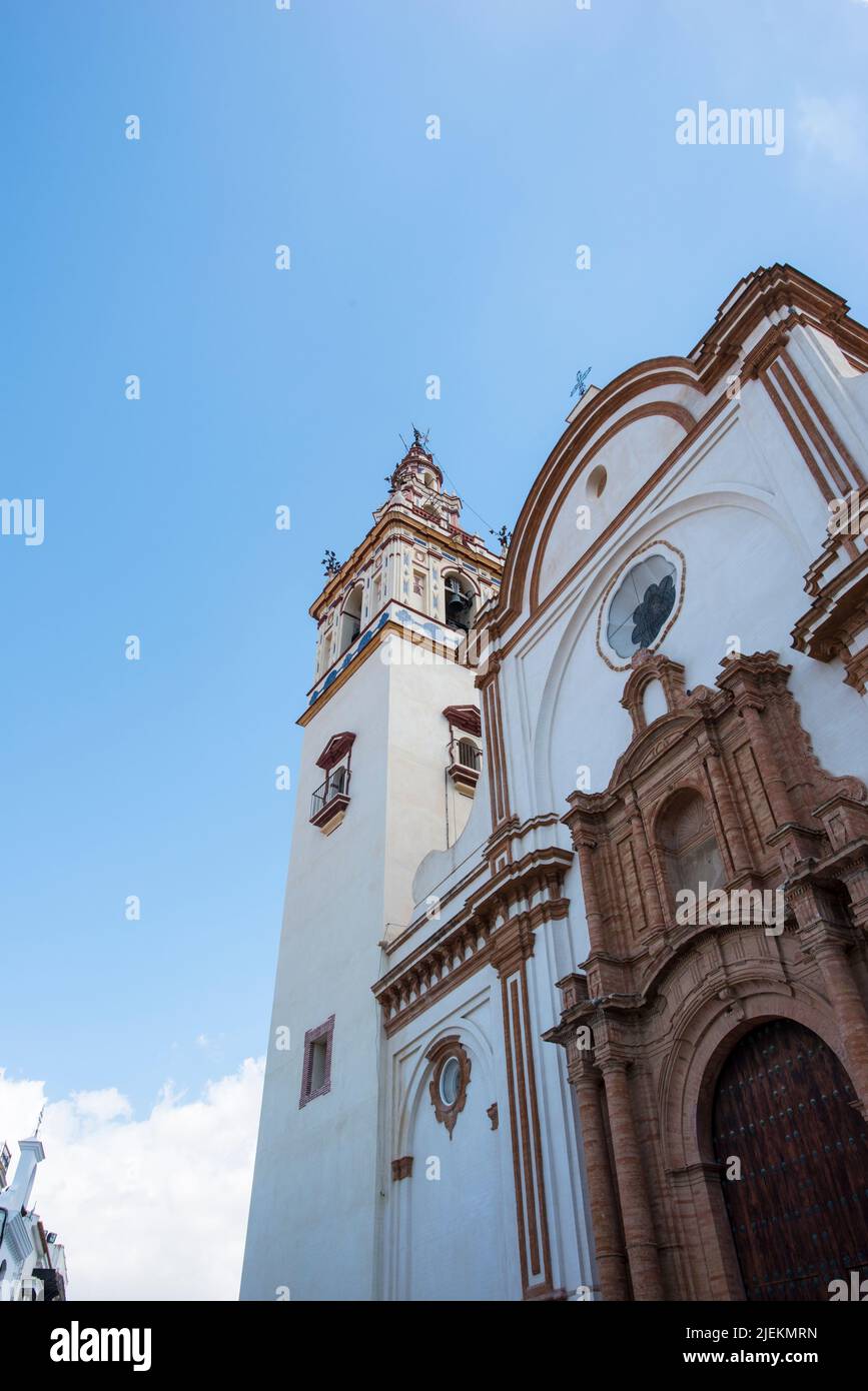 Kirche unserer Lieben Frau von Granada in Moguer, Huelva Stockfoto