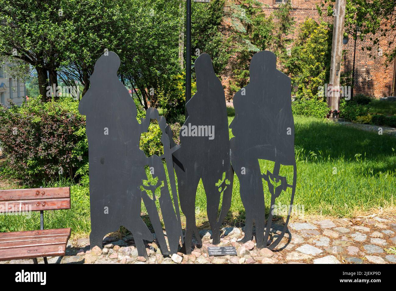 Kreuzritterburg (14. Jahrhundert), Kwidzyn, Pommersche Woiwodschaft, Polen Stockfoto