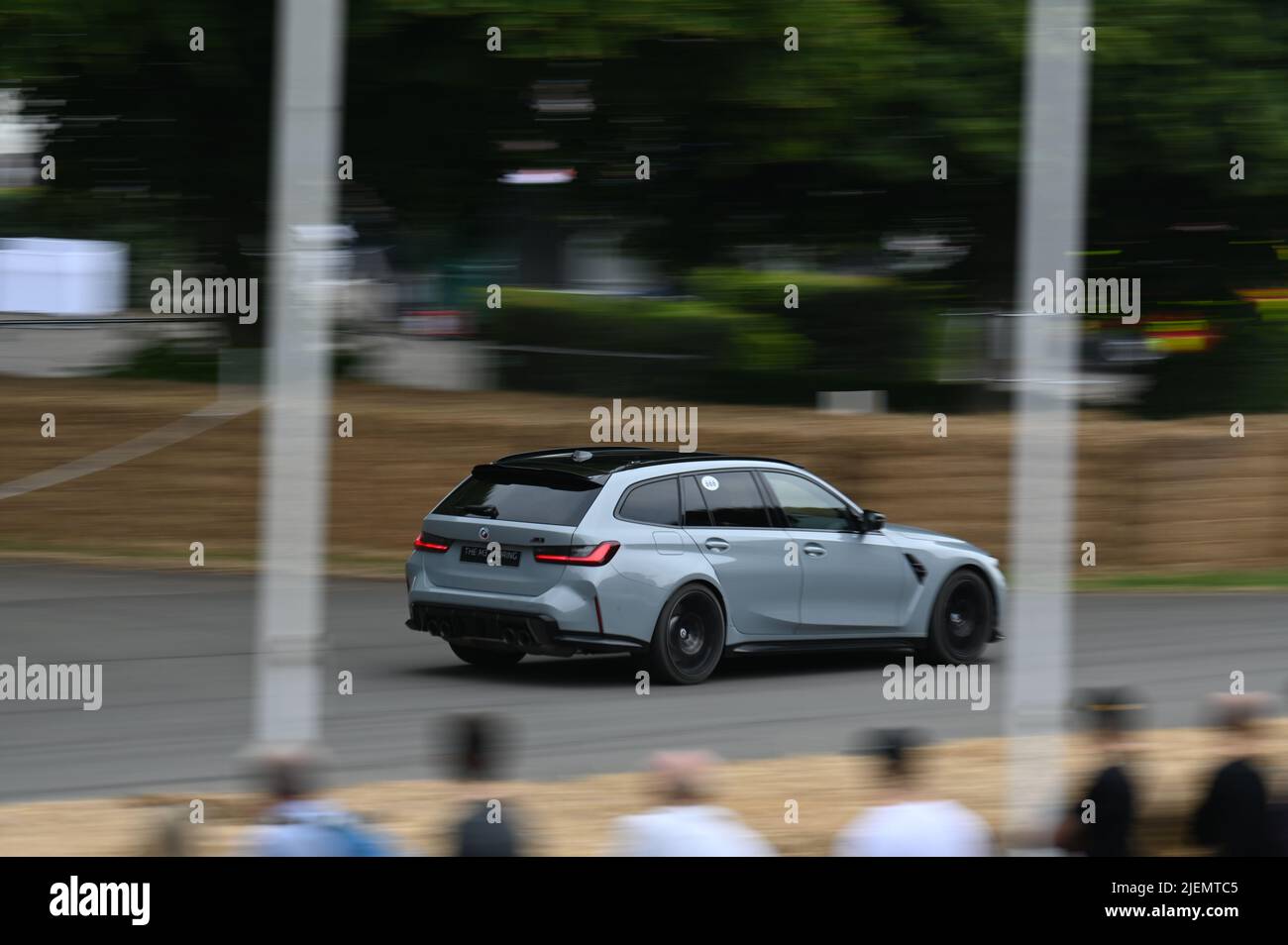 2023 BMW M3 Touring beim Goodwood Festival of Speed 2022 Stockfoto