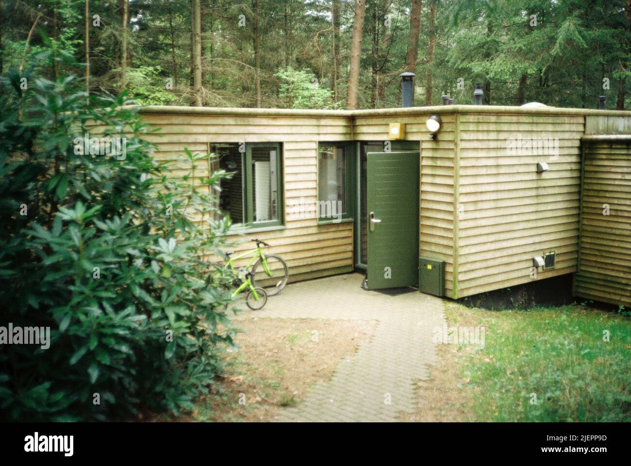 Ferienunterkunft in Centre Parcs, Longleat, Wiltshire, England, Vereinigtes Königreich. Stockfoto