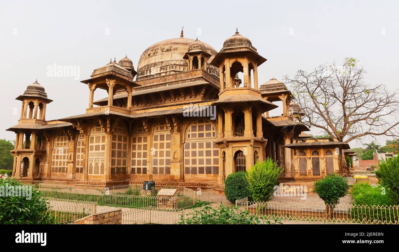 Grab von Ghaus Mohammad, Gwalior, Madhya Pradesh, Indien. Stockfoto