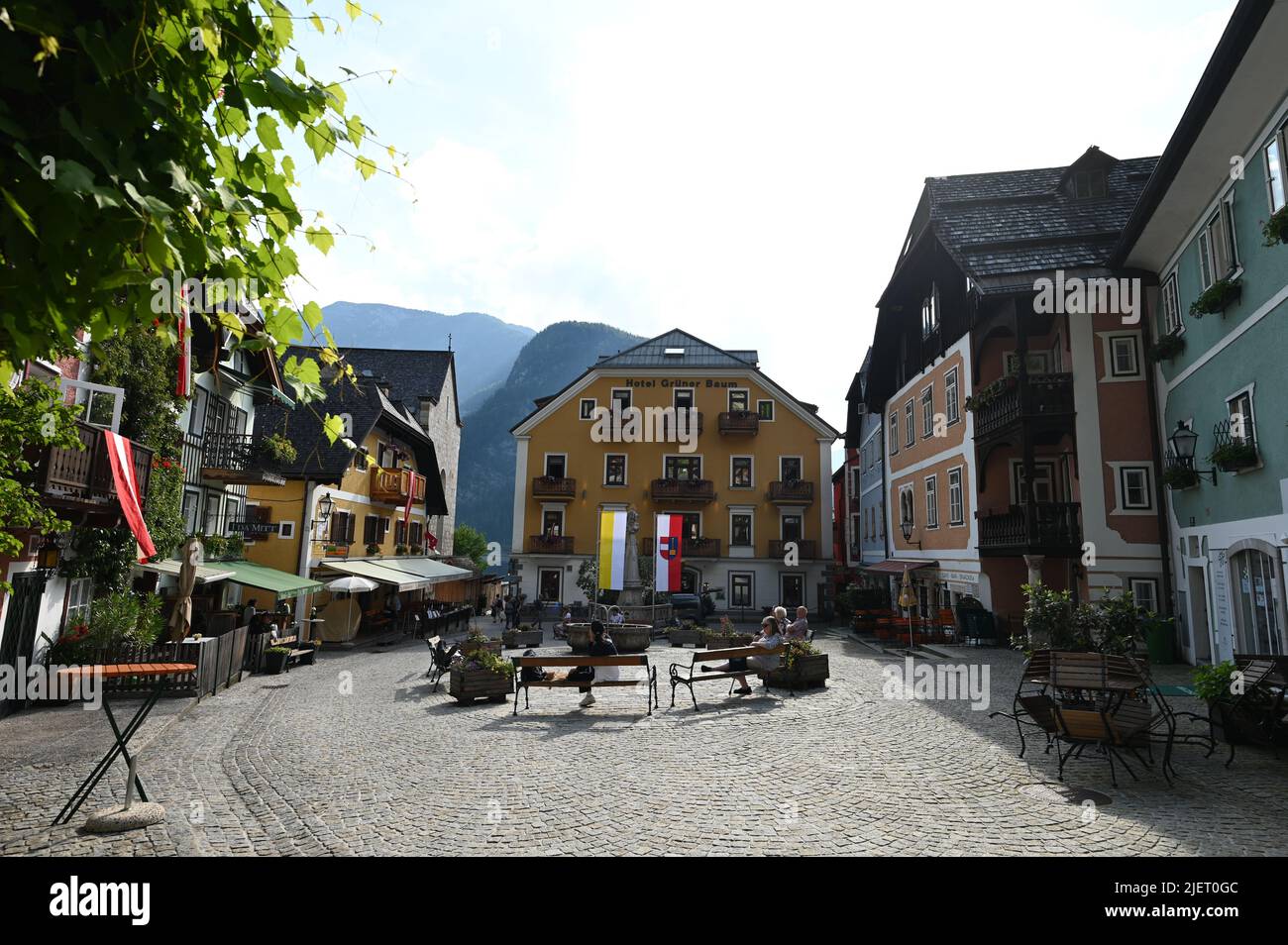 Hallstatt, Österreich Stockfoto