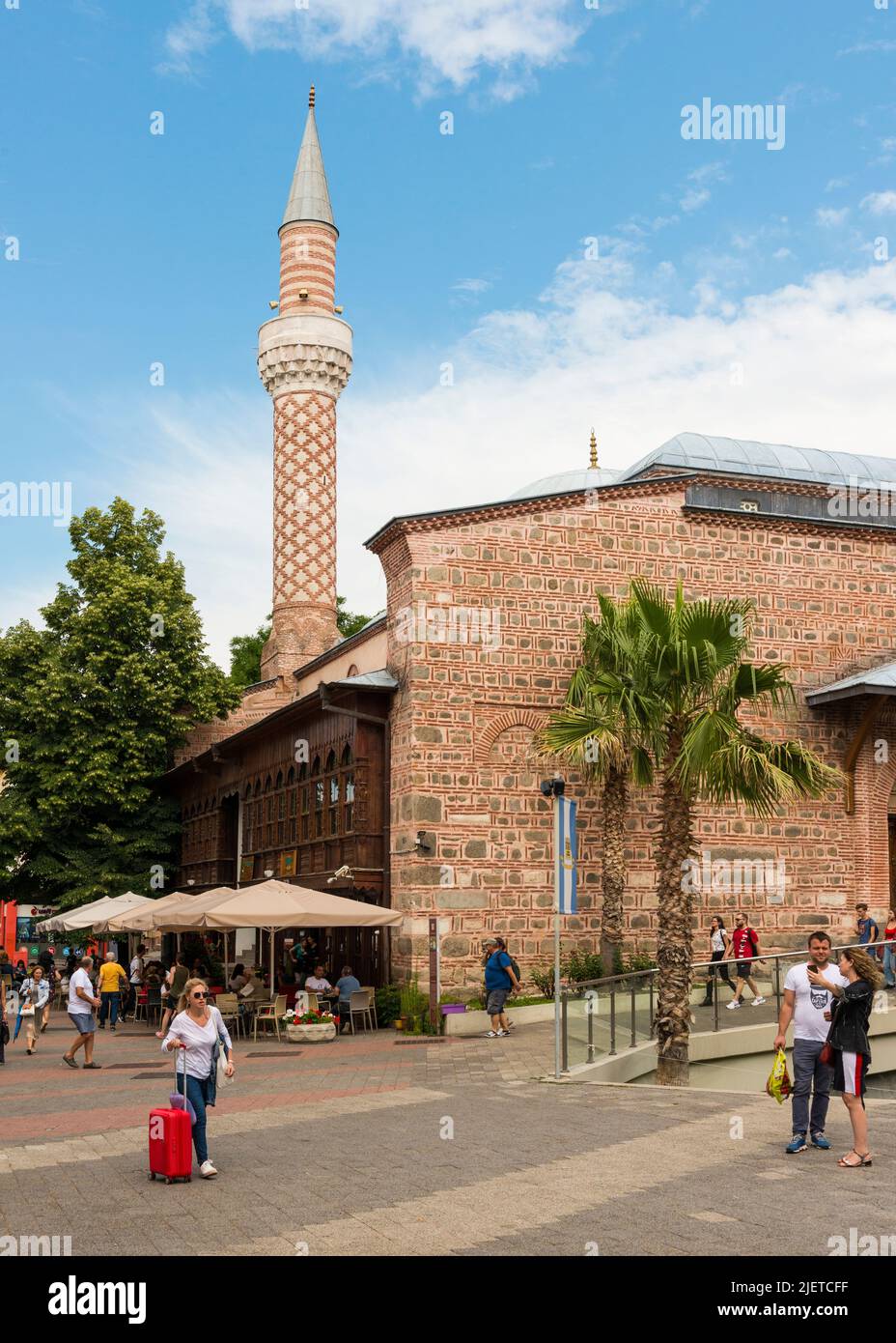 Dzhumaya Moschee in Plovdiv, Bulgarien, Osteuropa, Balkan, EU Stockfoto