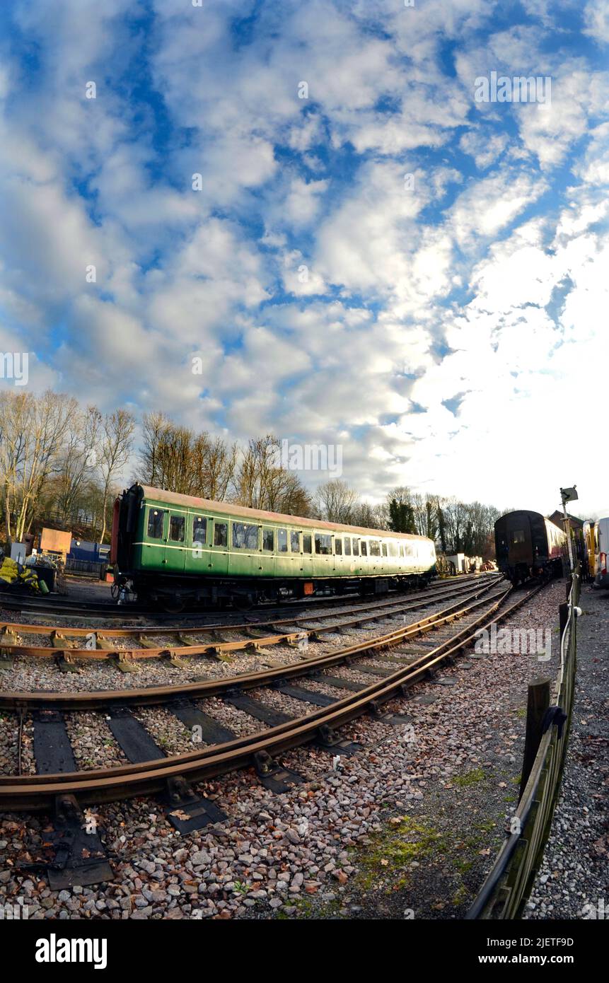 Whitwell und reepham Eisenbahn Norfolk, England Stockfoto