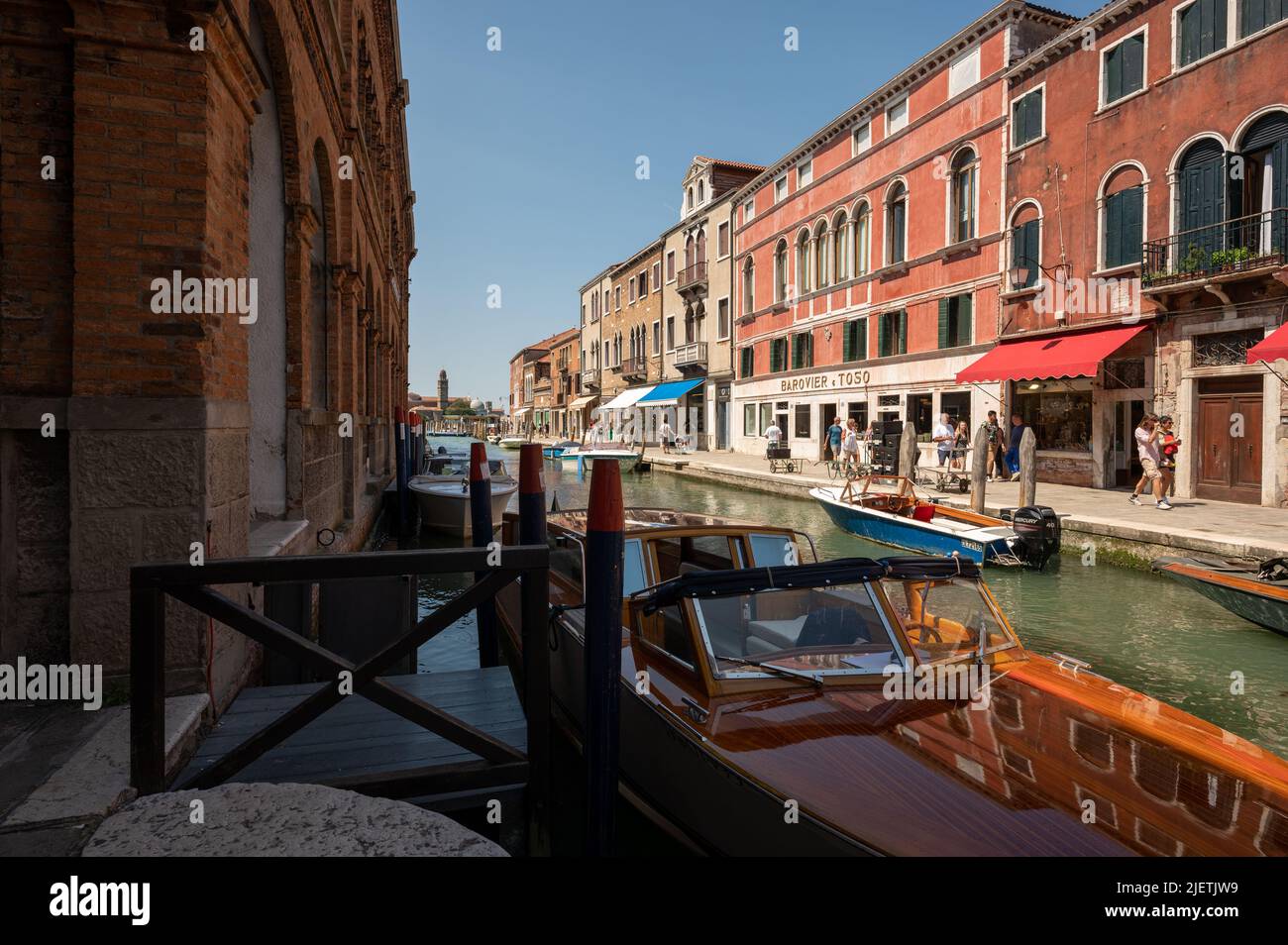 Murano Insel in Venedig Italien Stockfoto