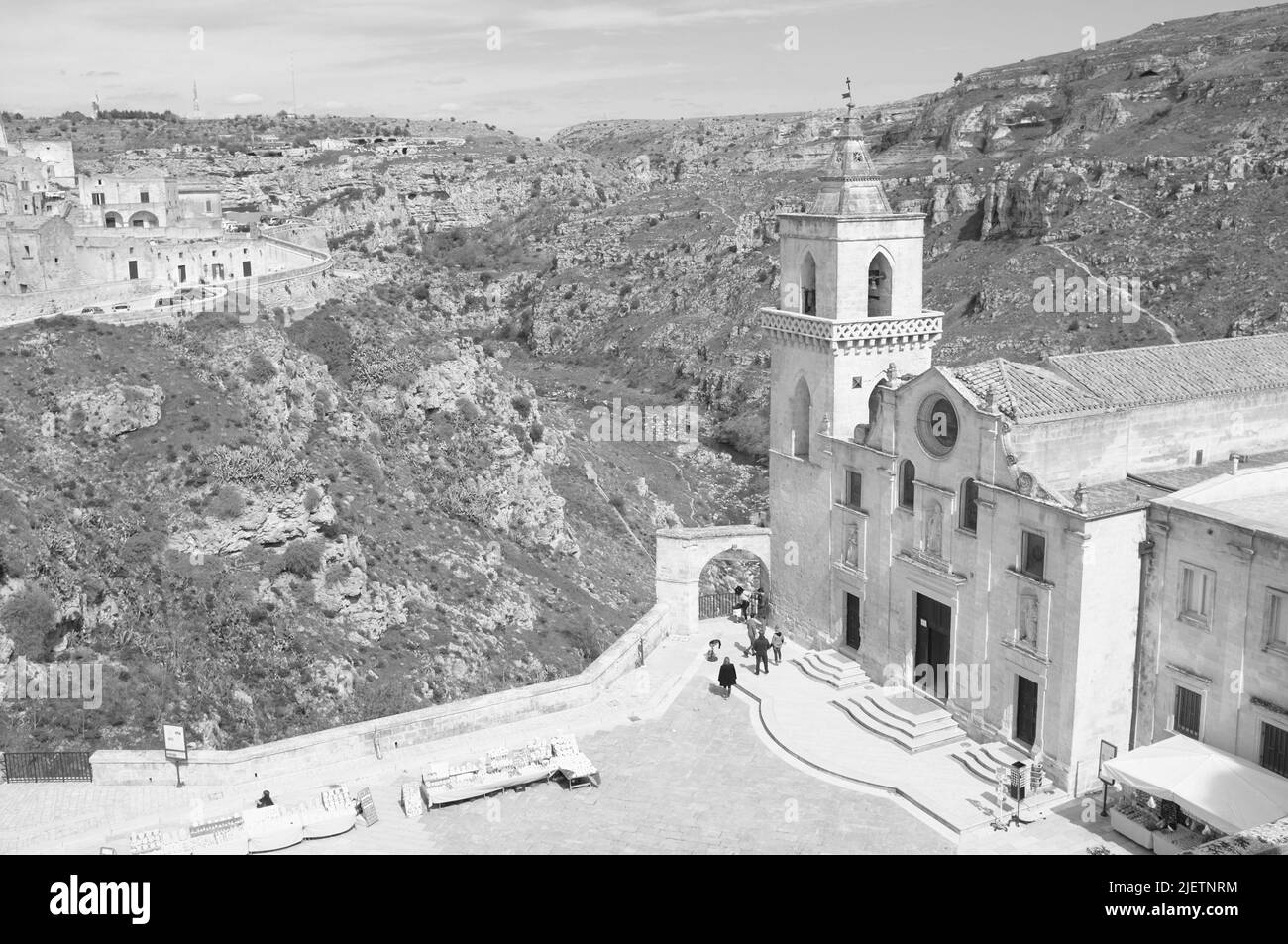 Matera, Italien Stockfoto