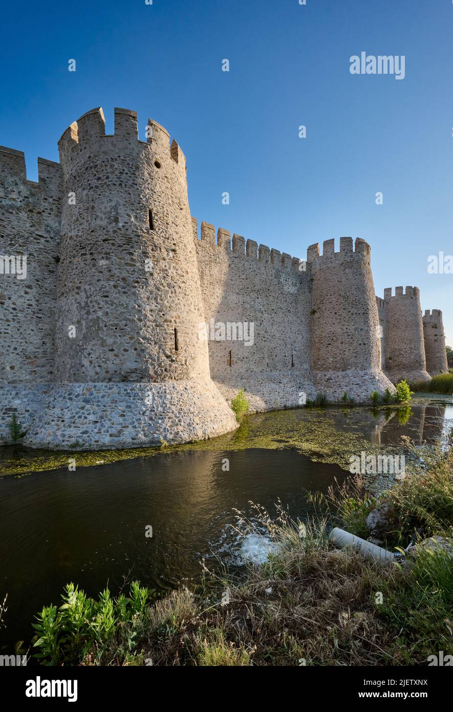 Mamure Castle mittelalterliche Burg, Anamur, Türkei Stockfoto