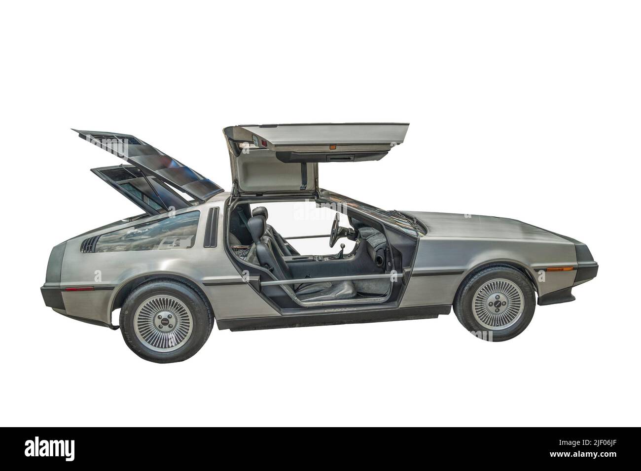 Dmc delorean dmc 12 -Fotos und -Bildmaterial in hoher Auflösung – Alamy