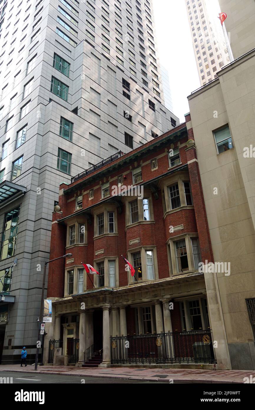 National Club, Toronto, Provinz Ontario, Kanada, Nordamerika Stockfoto