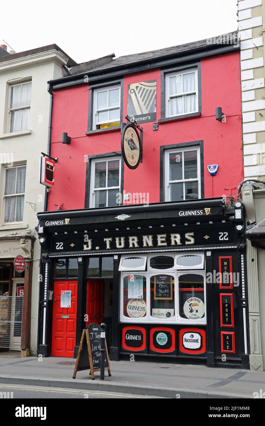 J.Turners traditioneller Pub mit Live-Musik in Tralee Stockfoto