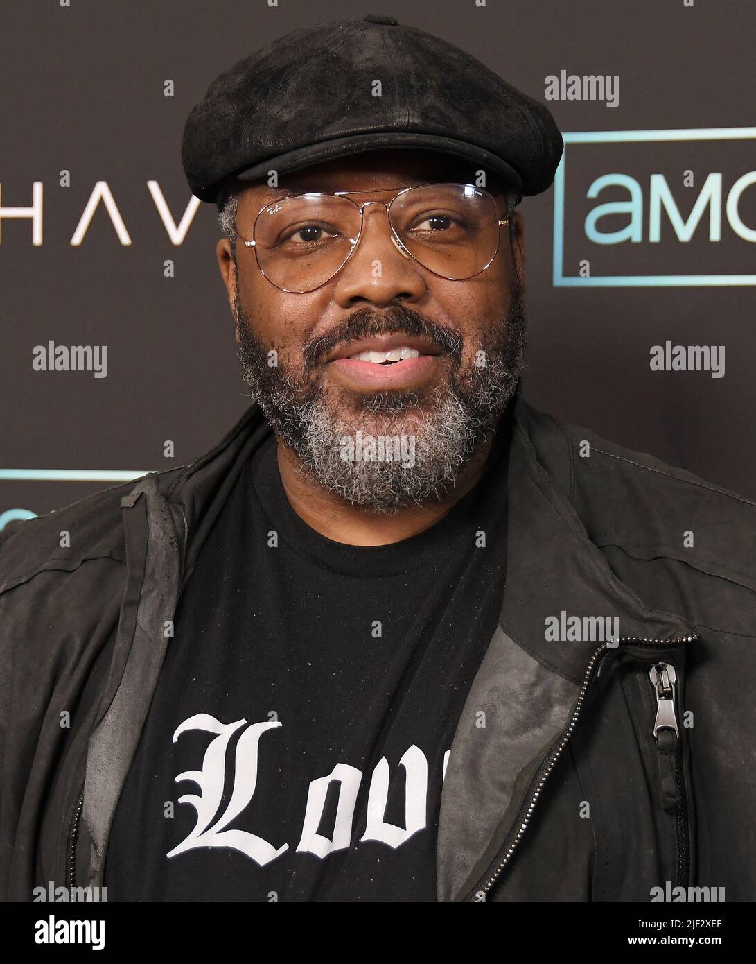 Kadeem Hardison kommt bei AMCs MOONHAVEN-Premiere an, die am Dienstag, den 28. Juni 2022, im Londoner West Hollywood in West Hollywood, CA, stattfand. (Foto von Sthanlee B. Mirador/Sipa USA) Stockfoto