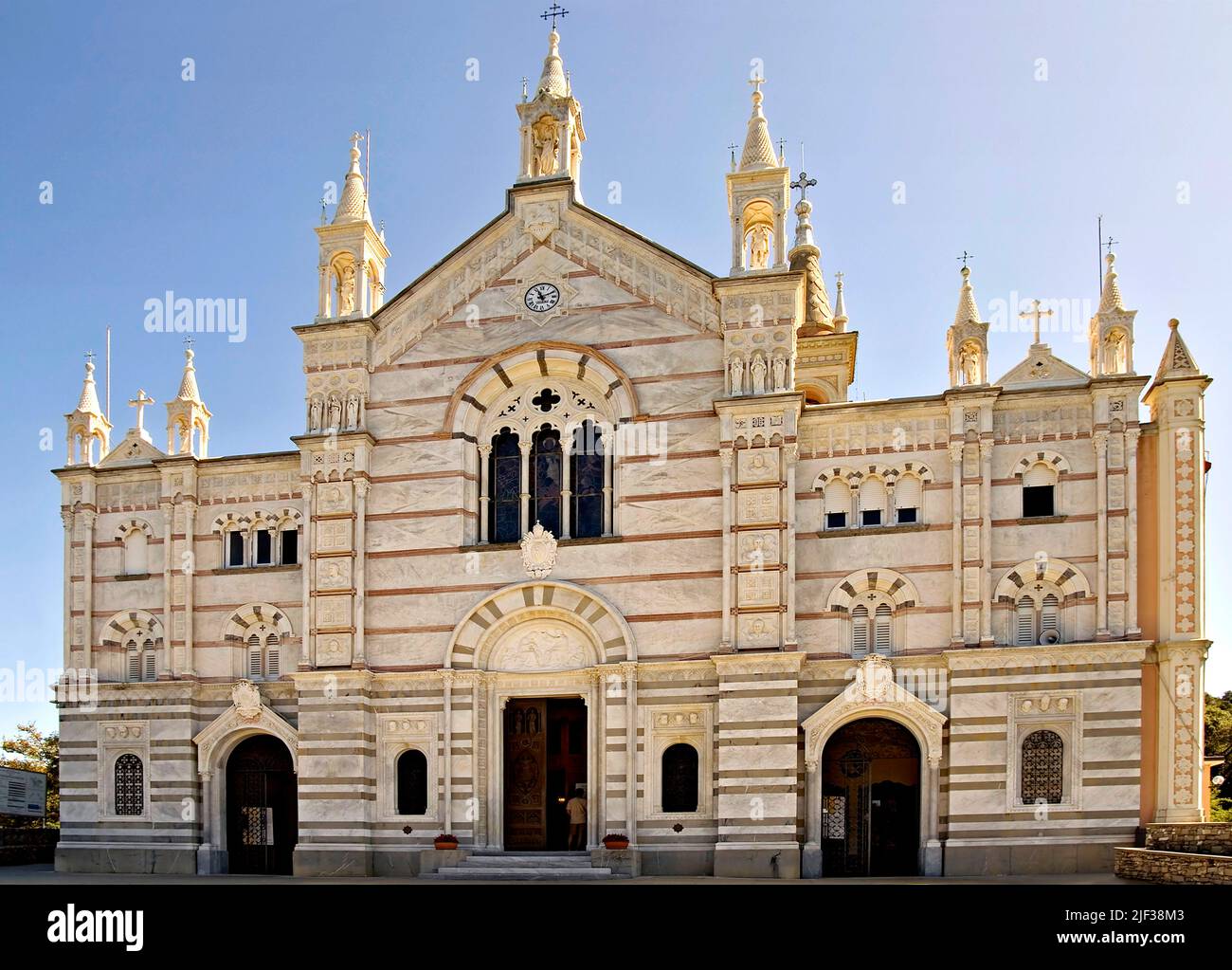 Heiligtum unserer Lieben Frau von Montallegro, Italien, Ligurien, Rapallo Stockfoto