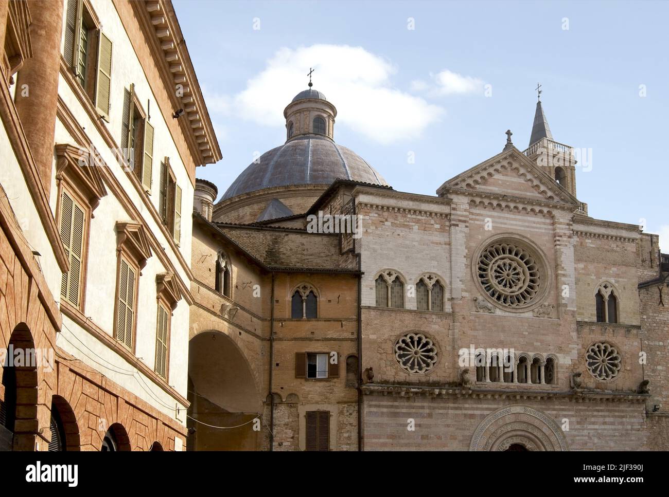 Kathedrale von San Feliciano, Italien, Umbrien, Foligno Stockfoto