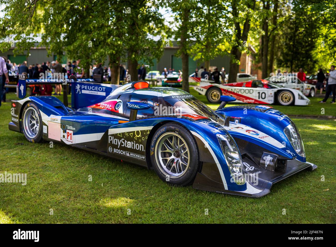 2011 Peugeot 90X, ausgestellt auf der Juni Scramble im Bicester Heritage Centre am 19.. Juni 2022 Stockfoto
