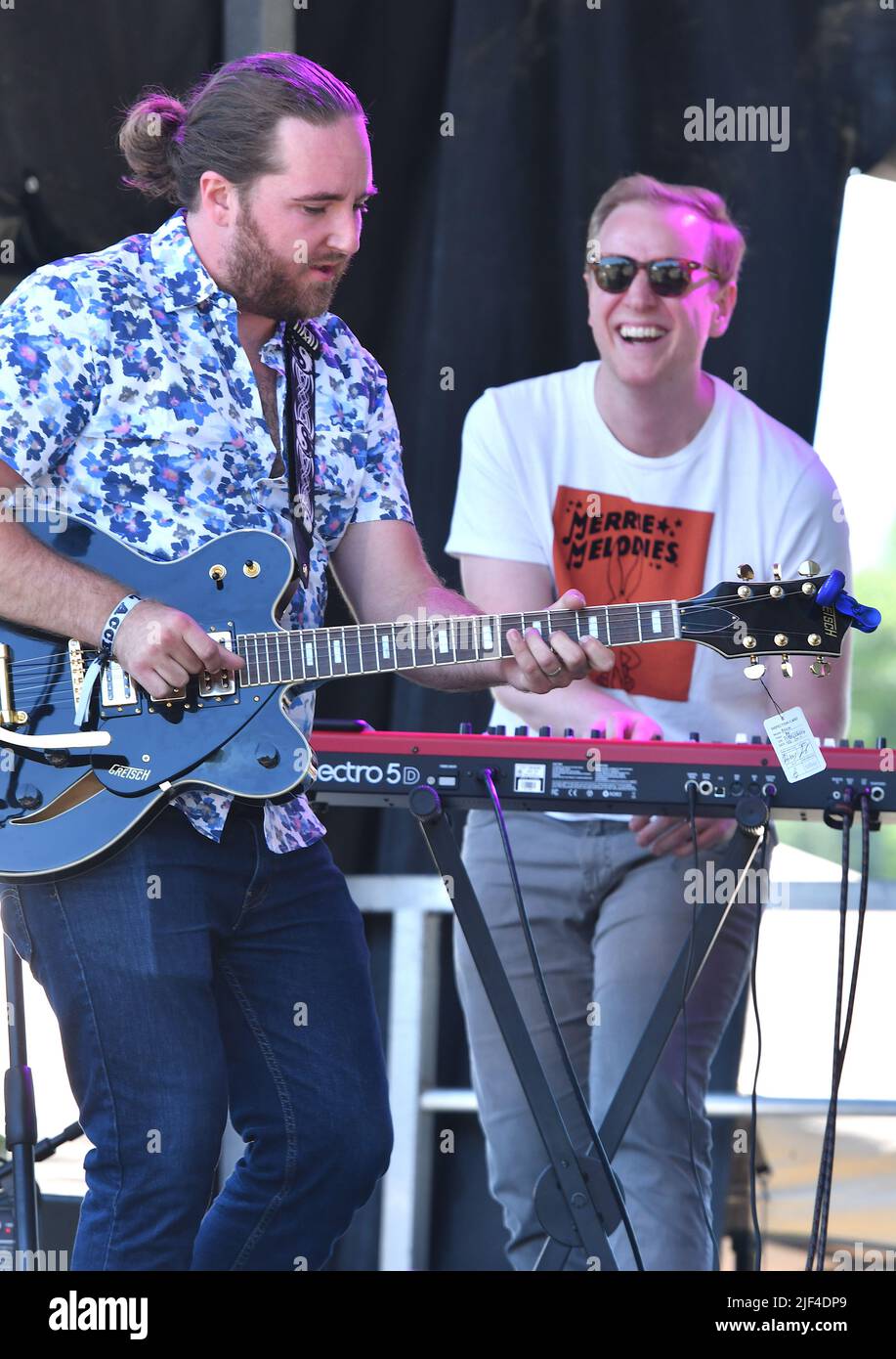 Love Crumbs beim Green River Festival Stockfoto