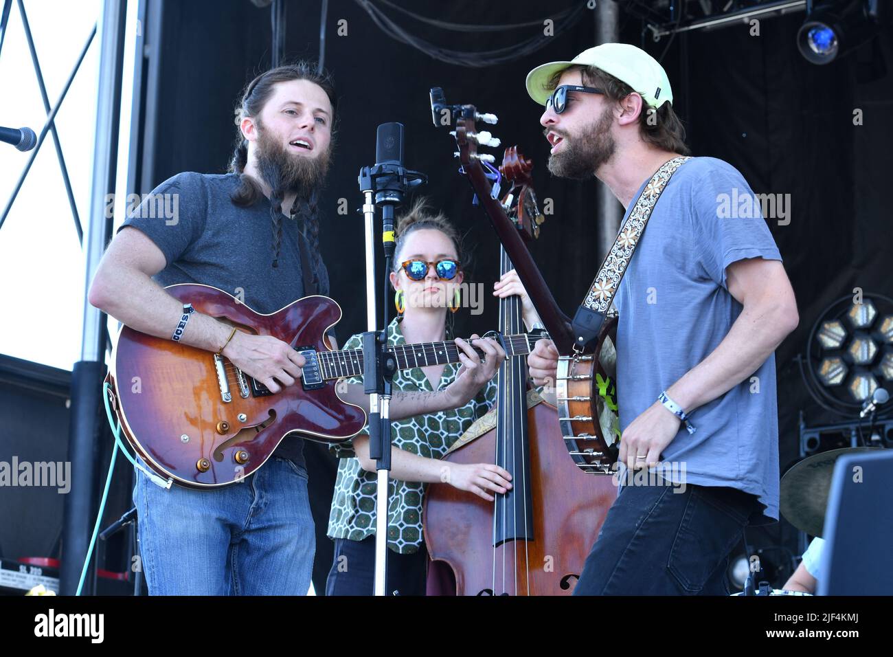 Parsonsfield beim Green River Festival Stockfoto