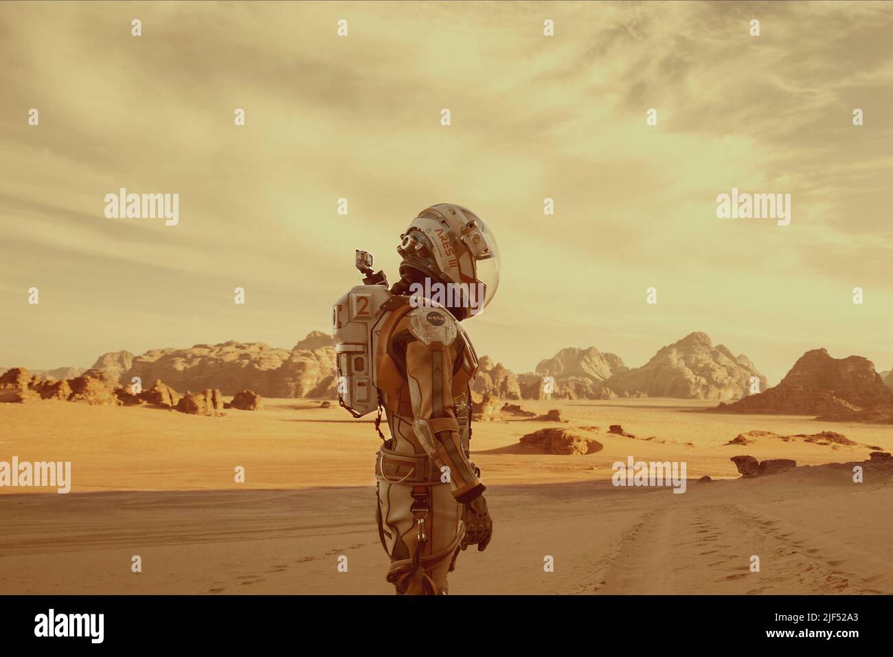 MATT DAMON, der Mars, 2015 Stockfoto