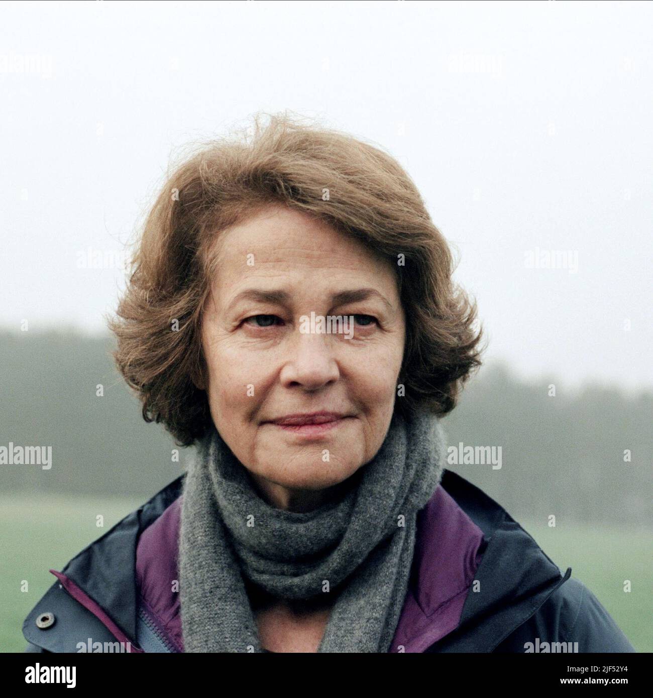 CHARLOTTE RAMPLING, 45 Jahre, 2015 Stockfoto