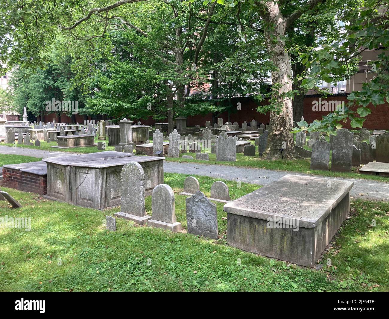 Christuskirche Gräberfeld, Philadelphia, Pennsylvania, USA Stockfoto